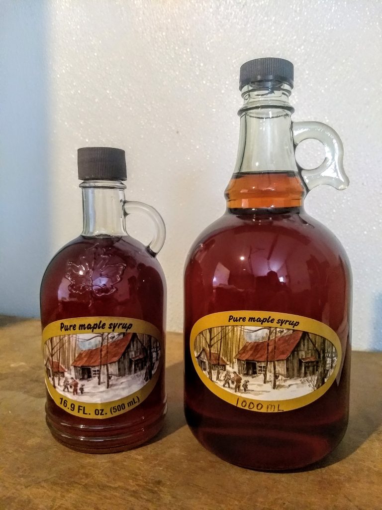 16 9 Oz Pennsylvania Maple Syrup Scenic View Farm RE Farm Caf   Maplesyryp Scenicview 768x1024 