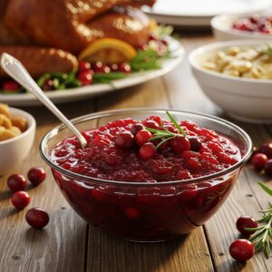 1 Pint Cranberry Sauce -RE Farm Cafe