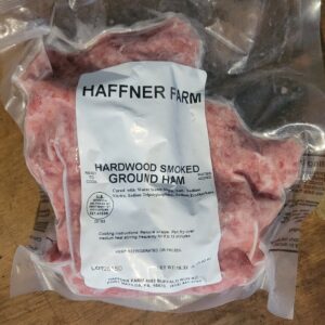 - Hardwood Smoked Ground Ham - Haffner Farm