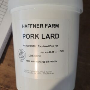 - Pork Lard - Haffner Farm